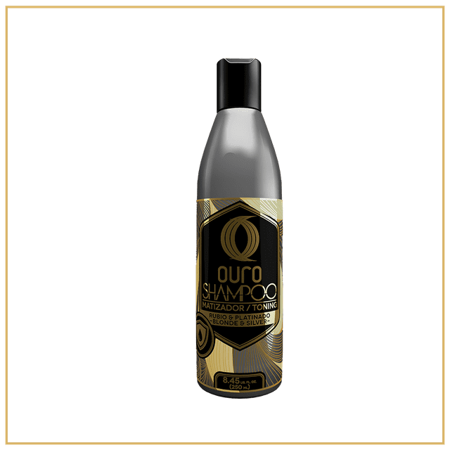 Shampoo Ouro Matizador Rubio y Plata 250 ml OURO Shampoo Matizador Rubio & Platinado 250 ml