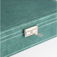 thumbnail image 3 of Joyero organizador, joyero con 2 niveles, joyero de regalo, joyero con divisor extraíble para pendientes, pulseras, anillos,, 3 of 5