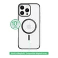 thumbnail image 2 of onn MagSafe Compatible Phone Case for iPhone 16 Pro Max - Metallic Gray/Clear, 2 of 10