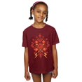 thumbnail image 2 of Harry Potter Girls Christmas Fair Isle Cotton T-Shirt, 2 of 5