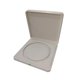 thumbnail image 4 of Caja de regalo para joyas y collares, estuche de cuero sintético, estuche de terciopelo para guardar collares de madre. Blanco, 4 of 9