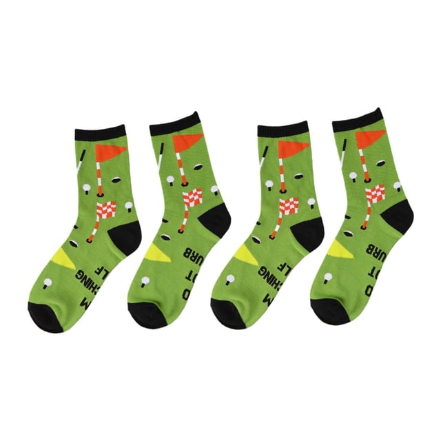 Calcetines divertidos calcetines novedosos regalos divertidos para él calcetines deportivos casuales cómodos Viendo el golf