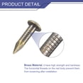 thumbnail image 3 of Uxcell 60 Pack Small Tiny Nails 2.8x15mm(DxL) Tiny Brass Nails Hardware Nails Small Nail, Bronze Tone, 3 of 5
