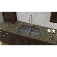 thumbnail image 4 of Elkay Lustertone Classic Stainless Steel 31-1/4" x 20" x 7-7/8", Equal Double Bowl Undermount Sink, 4 of 7