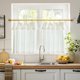 thumbnail image 1 of Cortinas Jinchan de Lino con Voile y Valance 61x61 cm Blanco, 1 of 7