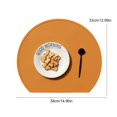 thumbnail image 5 of Selrti Silicone Placemats, Non-Slip Waterproof Dining Table Mat, Heat-Resistant Kitchen Placemat for Dining Room, Coffee Table and Countertop, 5 of 8