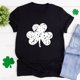 thumbnail image 2 of Camiseta de manga corta con estampado de día de San Patricio para mujer Fridja gope1961, 2 of 5