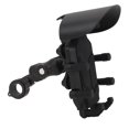 thumbnail image 1 of Support de Téléphone pour Vélo, Angle Réglable Facile à Installer Support de Téléphone 8 Griffes Stable Antidérapant avec Chapeau Imperméable pour Tricycle, 1 of 7