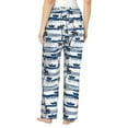 thumbnail image 3 of Xecao Palm Tree Women's Straight Lounge Pajama Pants: The Epitome of Relaxed Sleepwear, 3 of 9