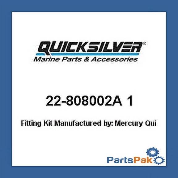 Mercury - Mercruiser 22-808002A 1 Mercury Quicksilver 22-808002A 1 Fitting Kit-