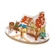 thumbnail image 4 of Casa de Navidad de madera DIY Decoración navideña Decoración de paisaje Brillante Juguete de bricolaje hecho a mano estilo C, 4 of 9