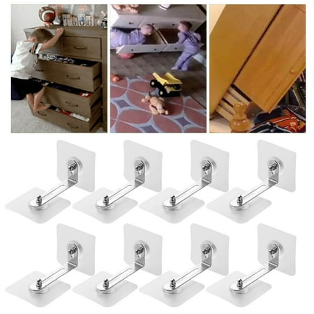 

Home Outdoor Towel Rack for Hot Tub Self Hooks Rod Bracket 8pcs Perforation Furniture TV Bookshelf Shoes Wardrobe Toppling Cabinet Tipping Fixer 6x6cm