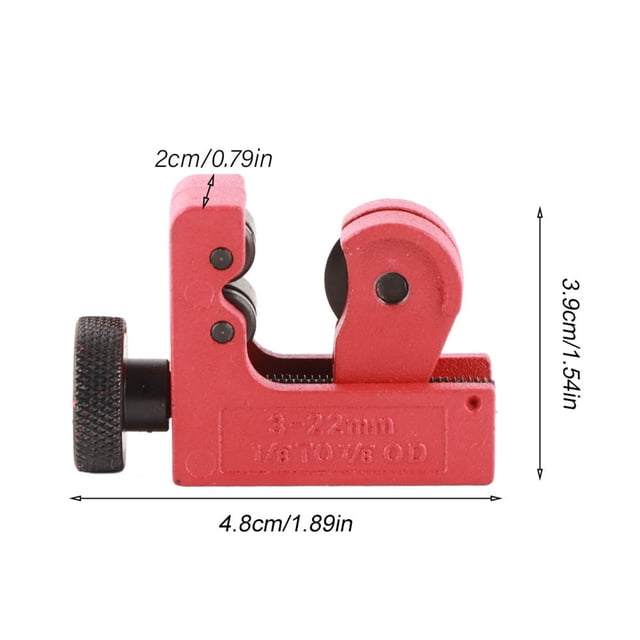 Mini cortador de tubos, mini cortador de tubos ajustable, mini cortador de tubos para mangueras, diseñado para profesionales