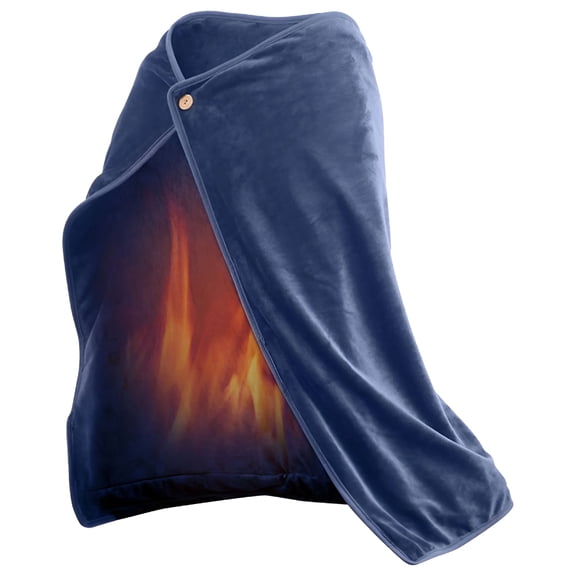 HIBIBUD 2026 New Heated Blanket Battery Operated,With Battery Pack,Cordless Usb Heated Shawl,Outdoor Portable Electric Blanket,Usb Heated Throw 3 Heating Levels,Softness Heating Blanket