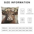 thumbnail image 5 of This is Our Highland Cow Art Farmhouse Throw Pillow Cover Decor Vintage Country Farmhouse Art for Gifts and Home Decor Throw Pillow Cove, 5 of 5