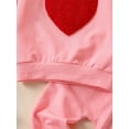 thumbnail image 6 of Suealasg Newborn Girl Valentine's Day Outfits 2Pcs Baby Girl Clothes Set Crew Neck Long Sleeve Heart Embroidery Sweatshirts Long Pants 3 6 9 12 18 24 Months Infant Girls Autumn Clothing, 6 of 9