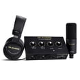 thumbnail image 1 of Interfaz de audio M-AUDIO M-Track Duo HD con micrófono M100 y HDH41, 1 of 9