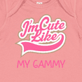 thumbnail image 4 of Inktastic Cute Like My Gammy Girls Baby Bodysuit, 4 of 5