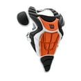 thumbnail image 6 of Wilson C200 Youth Baseball Catcher's Gear Kit - Black/Orange (Ages 7-12), 6 of 7