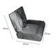 thumbnail image 3 of Asiento de coche para perros, elevador, protector, transportín para perros, cómodo sofá Asiento individual gris, 3 of 7