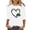 #0012-White, variant on Pincandy Women's St. Patrick's Day Lucky Print Round Neck Raglan Long Sleeve Loose Sweatshirt