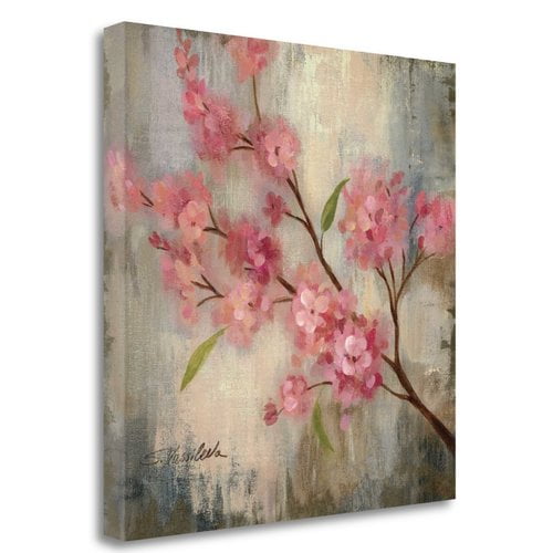 Tangletown Fine Art Cherry Blossom II By Silvia Vassileva, Gallery Wrap Canvas