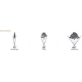 thumbnail image 2 of Kichler VLO 4 1/2" High Textured Bronze 3000K LED Accent Spot Light, 2 of 4