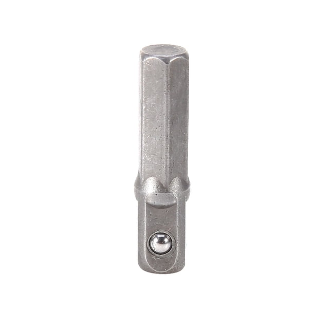 Adaptador de zócalo, taladro de vástago hexagonal de 1/4"Taladro de pistola Adaptador de zócalo hexagonal Adaptador de zócalo de grado de impacto Altamente versátil