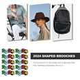 thumbnail image 3 of GETAJGHSD 25-Pack Assorted Brooch Pins 2024 for New Year Party, Jackets, Hats, Bags Accessories, 3 of 6