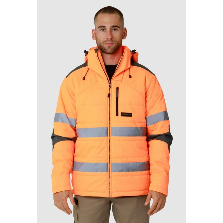 Caterpillar hi vis jacket hotsell