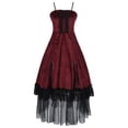 thumbnail image 4 of DuoJiaJ Robe Médiévale Sans Manches pour Filles, Mode et Aguichant. C'est une Robe Longue Sans Bretelles, 4 of 4
