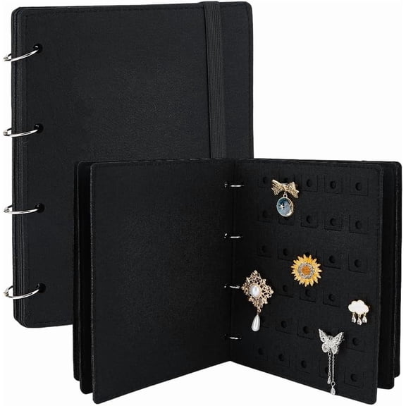 Pin Brooch Dispaly Book Pin Collection Storage Organizer Pin Boards forEnamel Pin Display Pin Display Binder Pin Book