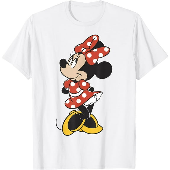 Minnie Mouse Traditional Portrait DTG Print Unisex T-Shirt
