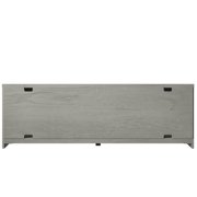 TV Stand for TVs up to 80 with Farmhouse Design in Fairfax Oak