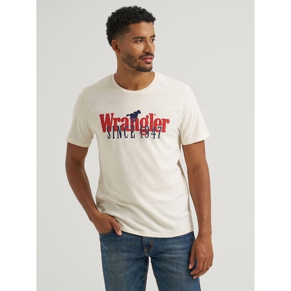 Wrangler Since 1947 Graphic Egret - Mens Tee - 112375735