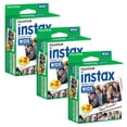 thumbnail image 2 of FUJIFILM INSTAX Wide Instant Film + Plastic Photo Frames (Blue, Green, Pink, Yellow & Purple ? Deluxe Bundle (60 Film), 2 of 4