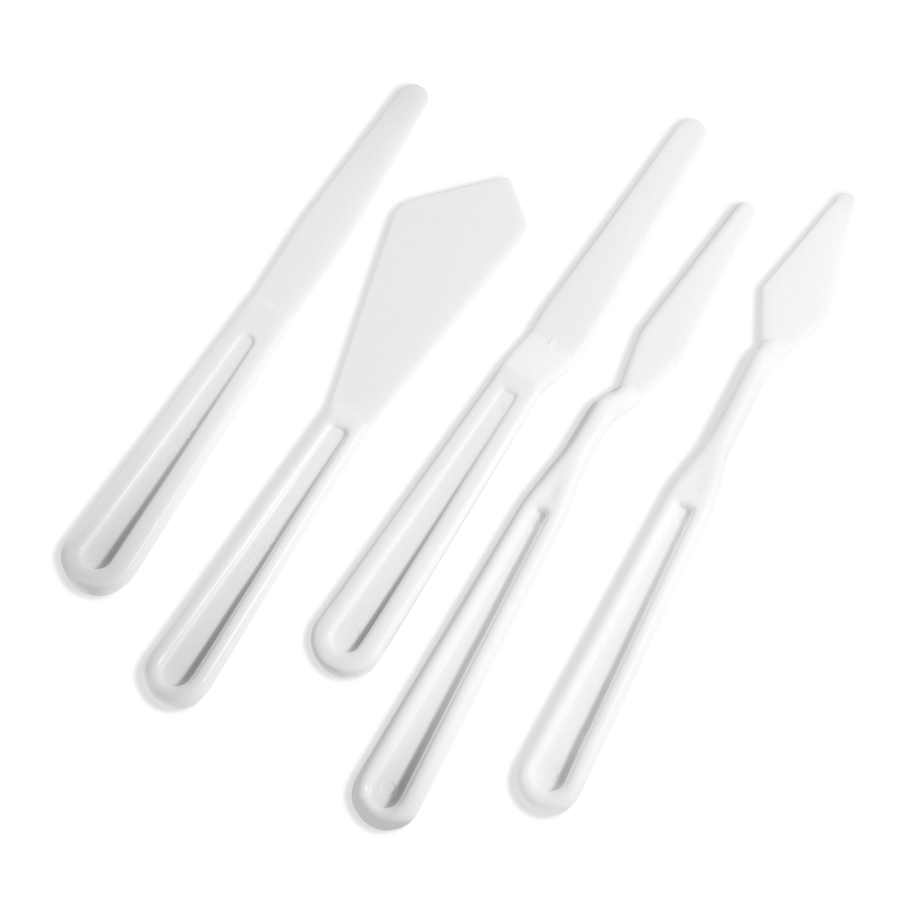 (2 pack) Royal & Langnickel Essentials Plastic Art Palette Knife Set 5 pieces