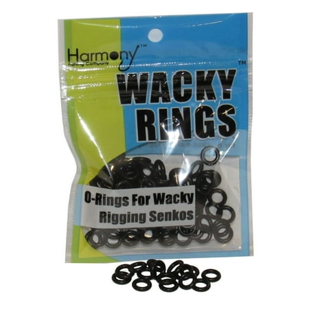 Wacky Rings - O-Rings for Wacky Rigging Senko/Finesse Worms (100 orings for 3 inch Senkos / Finesse