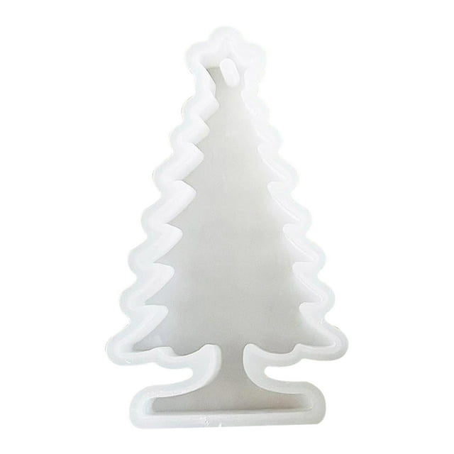 Moldes para adornos de árbol de Navidad, grandes y pequeños, molinillo de árbol de Navidad, yeso, difusor de aroma por goteo, moldes para coche