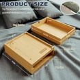 thumbnail image 2 of ParentBedside Shelf for Bunk Bed & Top Bunk, Floating Nightstand with Drawer, College Dorm Room Essentials, Loft Nightstand, Floating Bed Side Table Tray, Bedside Caddy, 2 of 6