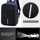 thumbnail image 4 of Backpack travel flight 15.6 laptop, fits 15.6 inch, USB charging port, lightweight foldable, durable polyester, for office use, laptop bag, travel gear, business backpack, portable storage,, 4 of 9