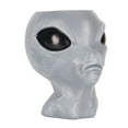 thumbnail image 5 of Alien Flower Pot Head Planter Pot Cute Resin Succulent Planter Ornament with Big Eyes Large Opening for Indoor Outdoor, 5 of 5