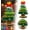 Multicolor, variant on White Christmas Tree Decorations,Mini Christmas Tree,Green Rotating Music Box Desktop Artificial Christmas Tree with LED Light,Holiday Decoration for Home Office Party Display,24inch,Multicolor