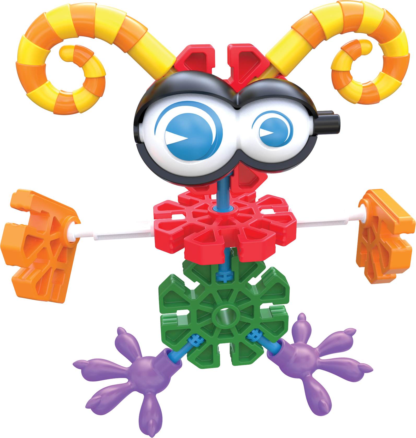 記念グッズ KENKING K'Nex - Brandclub - KID K'NEX - Blinkin' Buddies Building