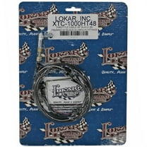 Lokar Throttle Cable Housing 48in Stainless Black