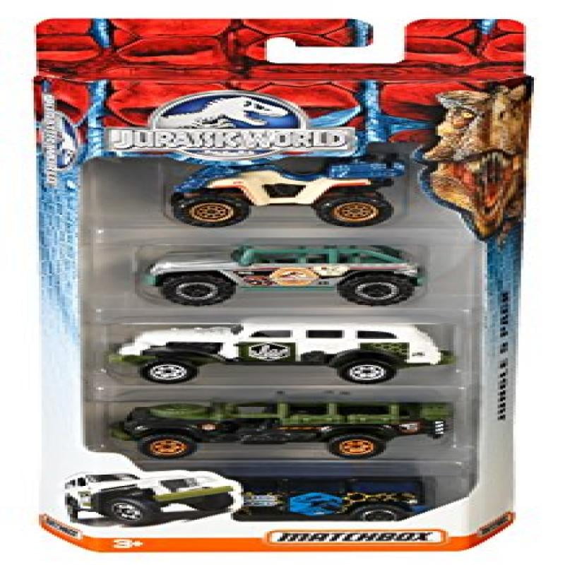 hot wheels jurassic world 5 pack