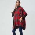 thumbnail image 2 of ZEBLIOSO Women's Hooded Shawls and Wraps Cowgirl Style in Winter Western Ponchos One Size, 2 of 5