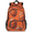 Deep Orange, variant on Basketball Laptop Backpack for Women Men, 18.3 Inch Large Computer Backpacks Fashion Teacher Nurse Bag Casual Daypack for Work Travel