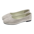 thumbnail image 2 of Flat Shoes for Women Slip On Comfortable Walking Ballerina Shoes Ladies Cute Ballet Flats Pumps Low Wedge Dolly Shoes, 40, 2 of 4