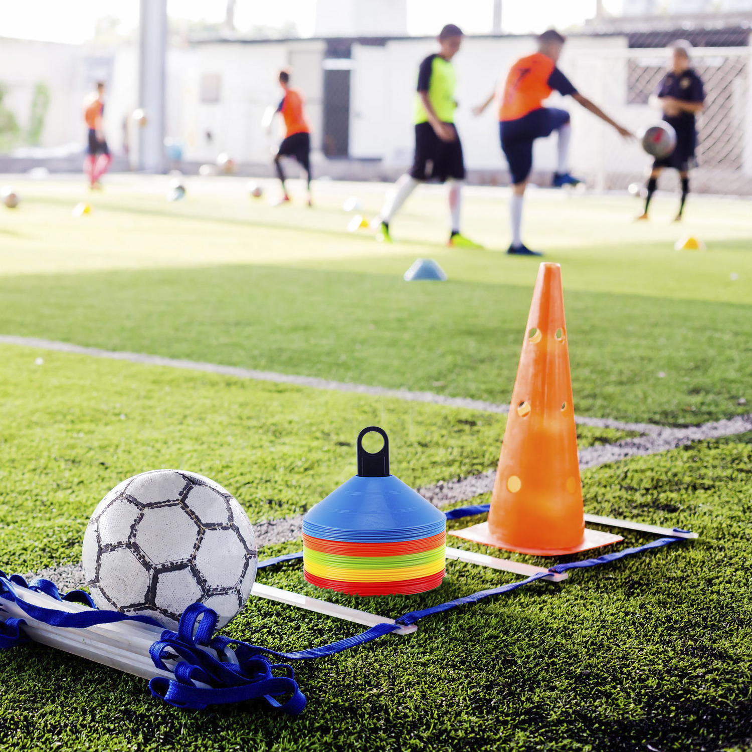 XPRT Fitness Agility Cones Set Yellow
